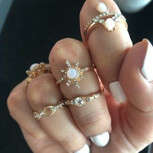 New Gorgeous Set of 12 Rings